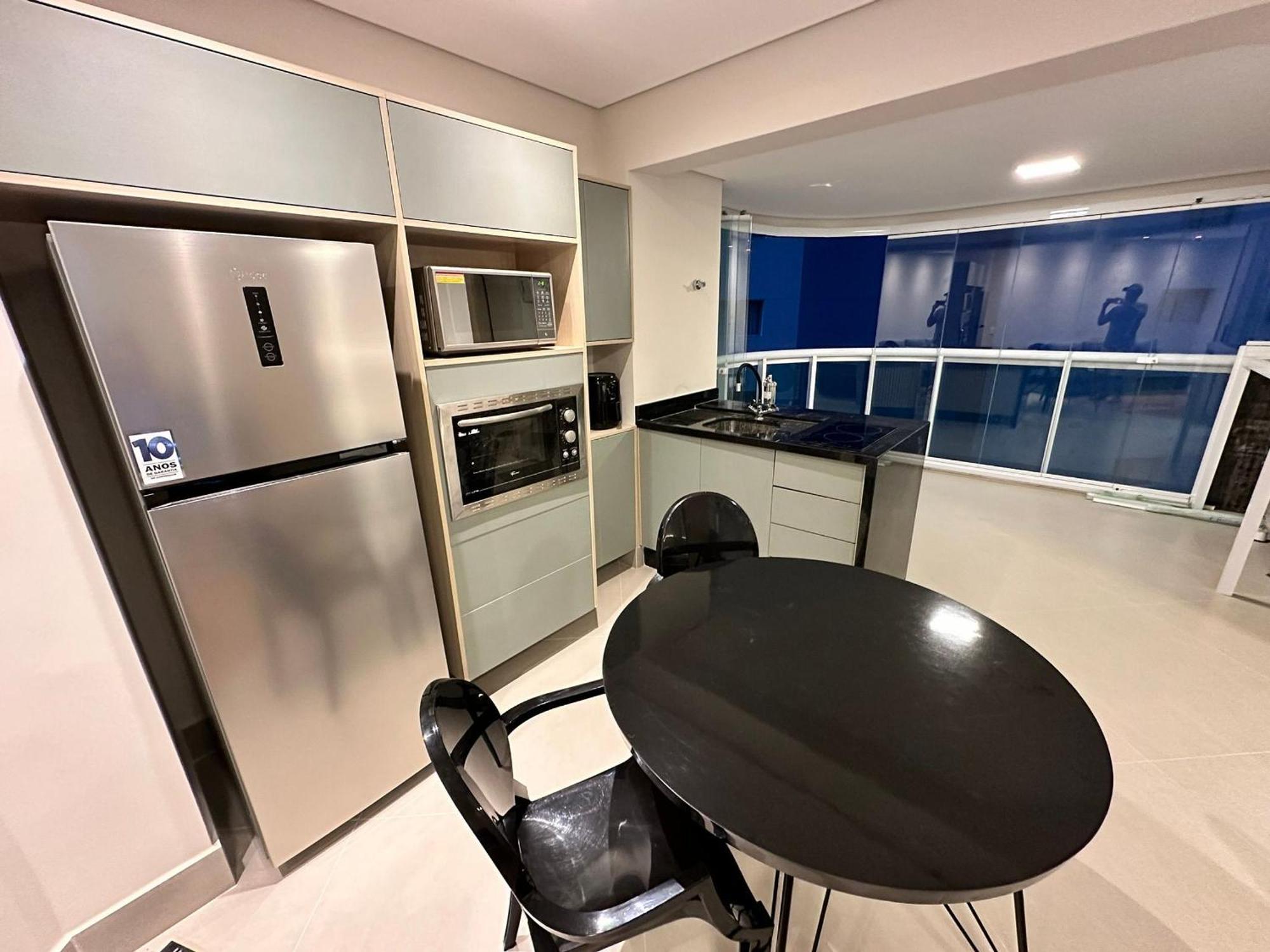 Residencial Estanconfor Com Vista Mar 2 Ac E Garagem Leilighet Santos  Eksteriør bilde