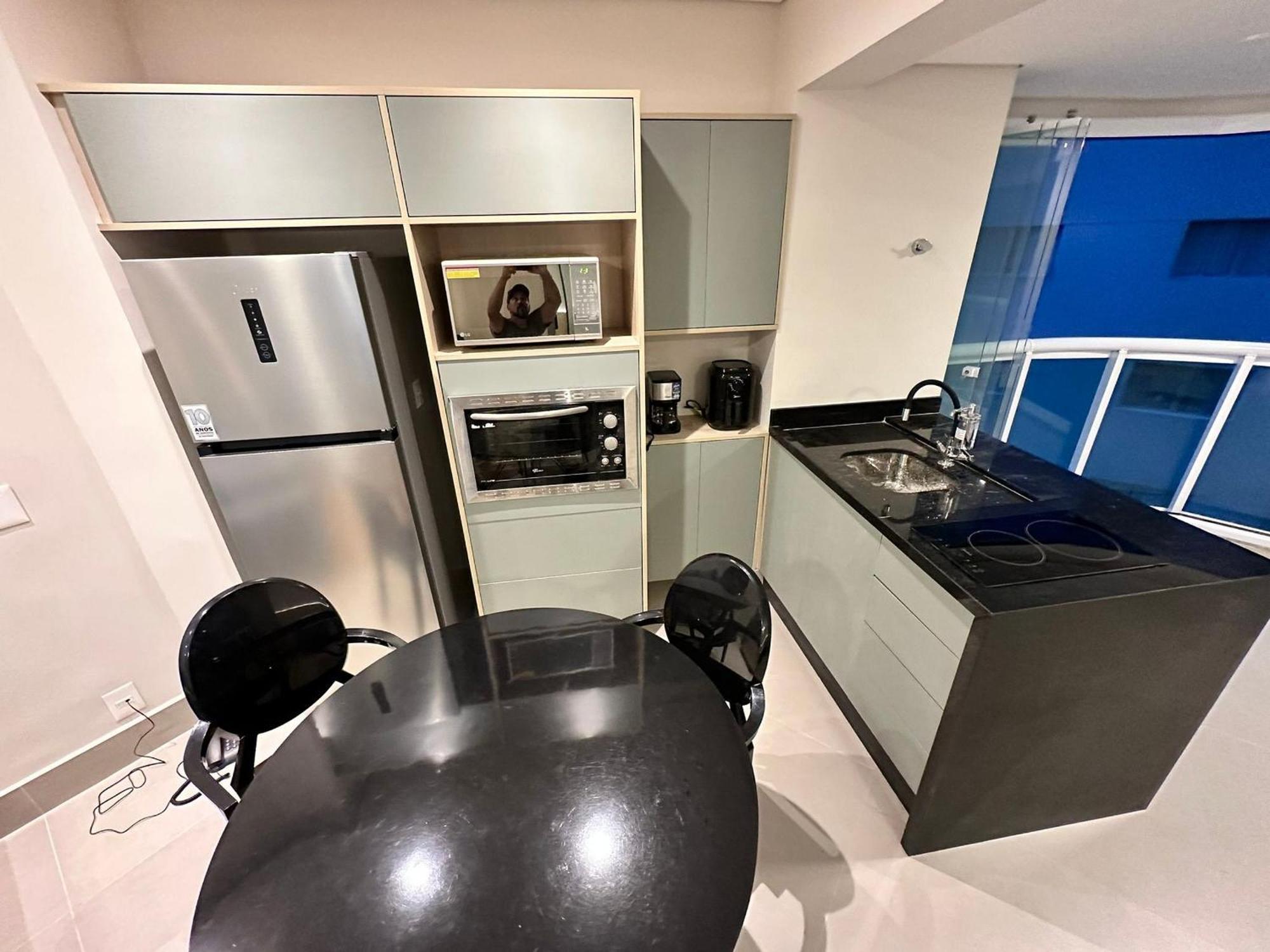 Residencial Estanconfor Com Vista Mar 2 Ac E Garagem Leilighet Santos  Eksteriør bilde