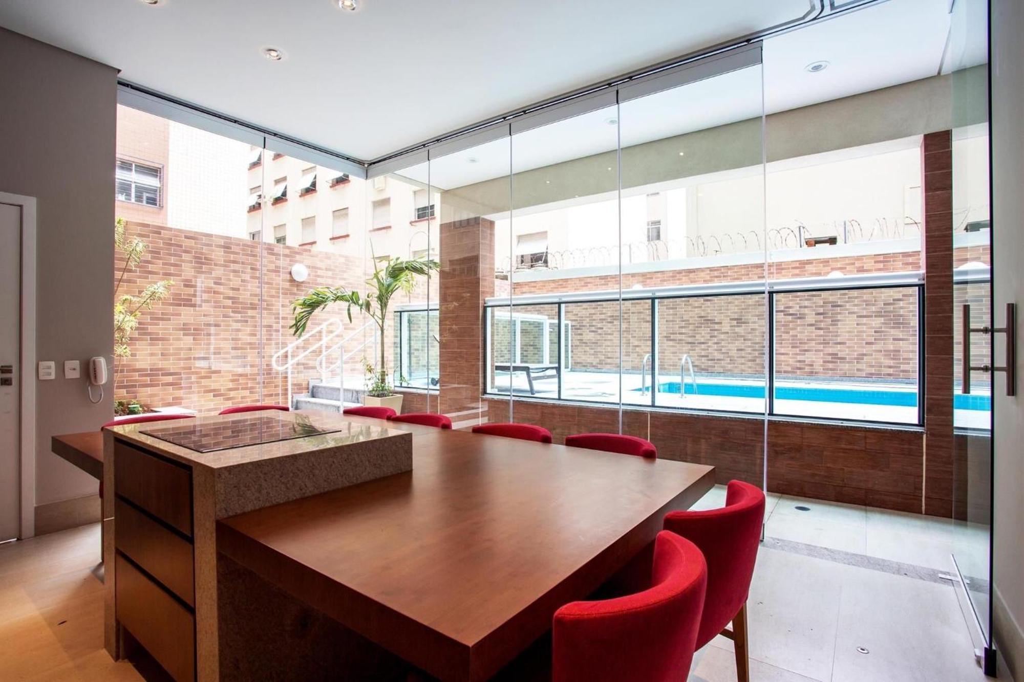 Residencial Estanconfor Com Vista Mar 2 Ac E Garagem Leilighet Santos  Eksteriør bilde