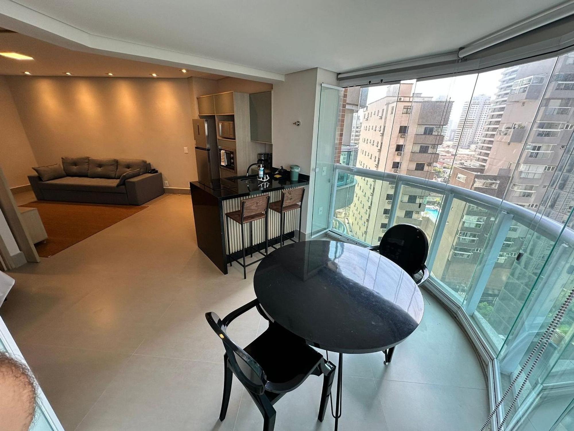 Residencial Estanconfor Com Vista Mar 2 Ac E Garagem Leilighet Santos  Eksteriør bilde