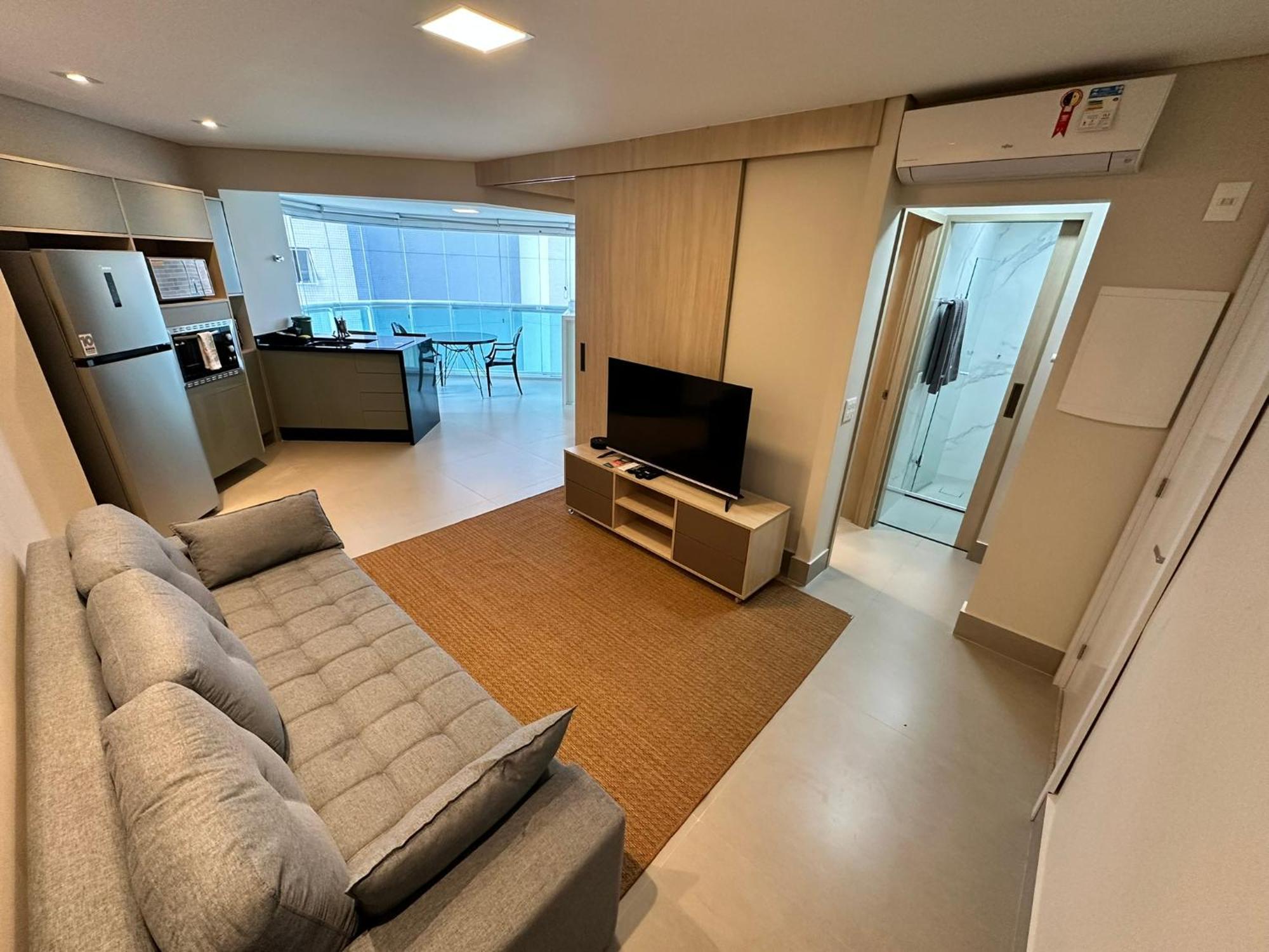 Residencial Estanconfor Com Vista Mar 2 Ac E Garagem Leilighet Santos  Eksteriør bilde